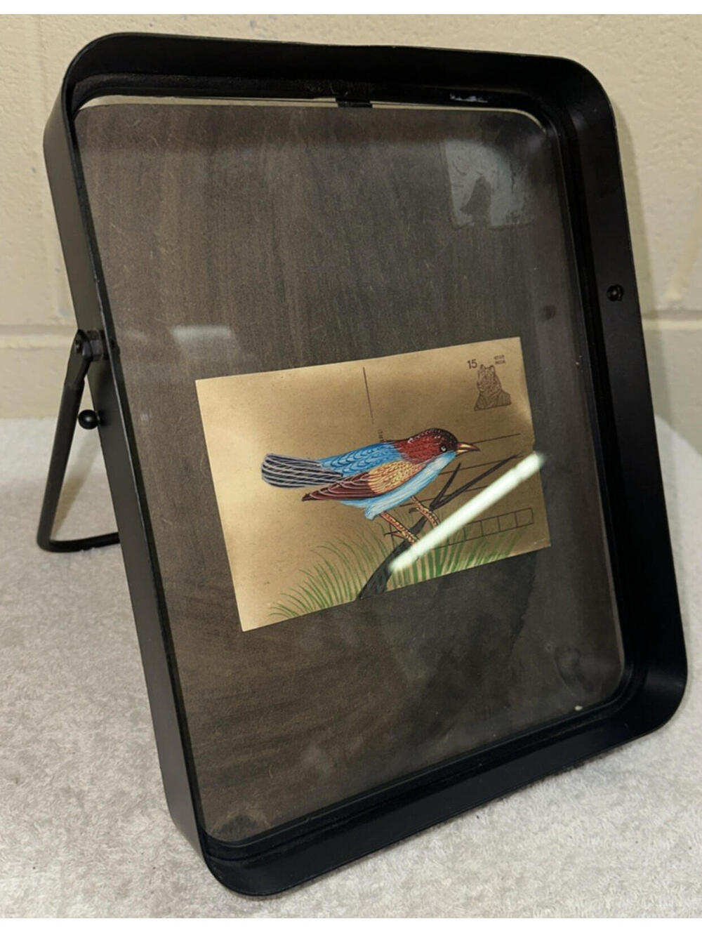 Gulati Oversees 8" X 10" Metal Picture Frame Tray With Carry Handle unique New